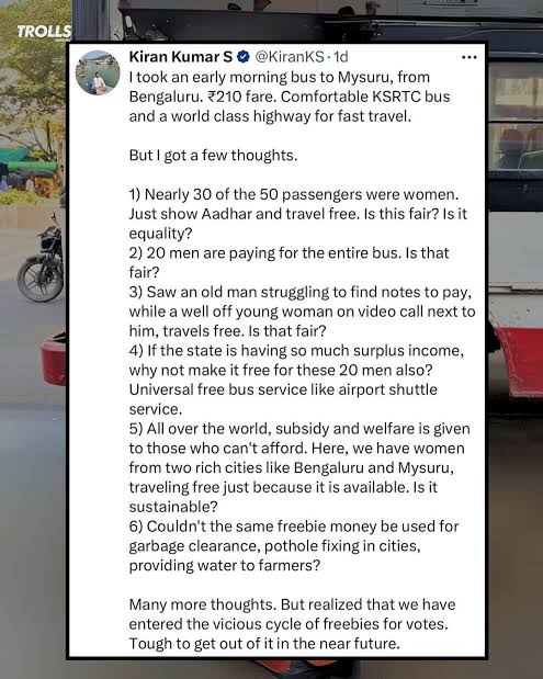 woman-travelling-for-free-karnataka-free-bus-202501.jpeg | @कर्नाटक पुरुषांनी तिकिटाचे पैसे द्यायचे आणि महिला मोफत प्रवास करणार? | belgaum news | belgavkar बेळगावकर